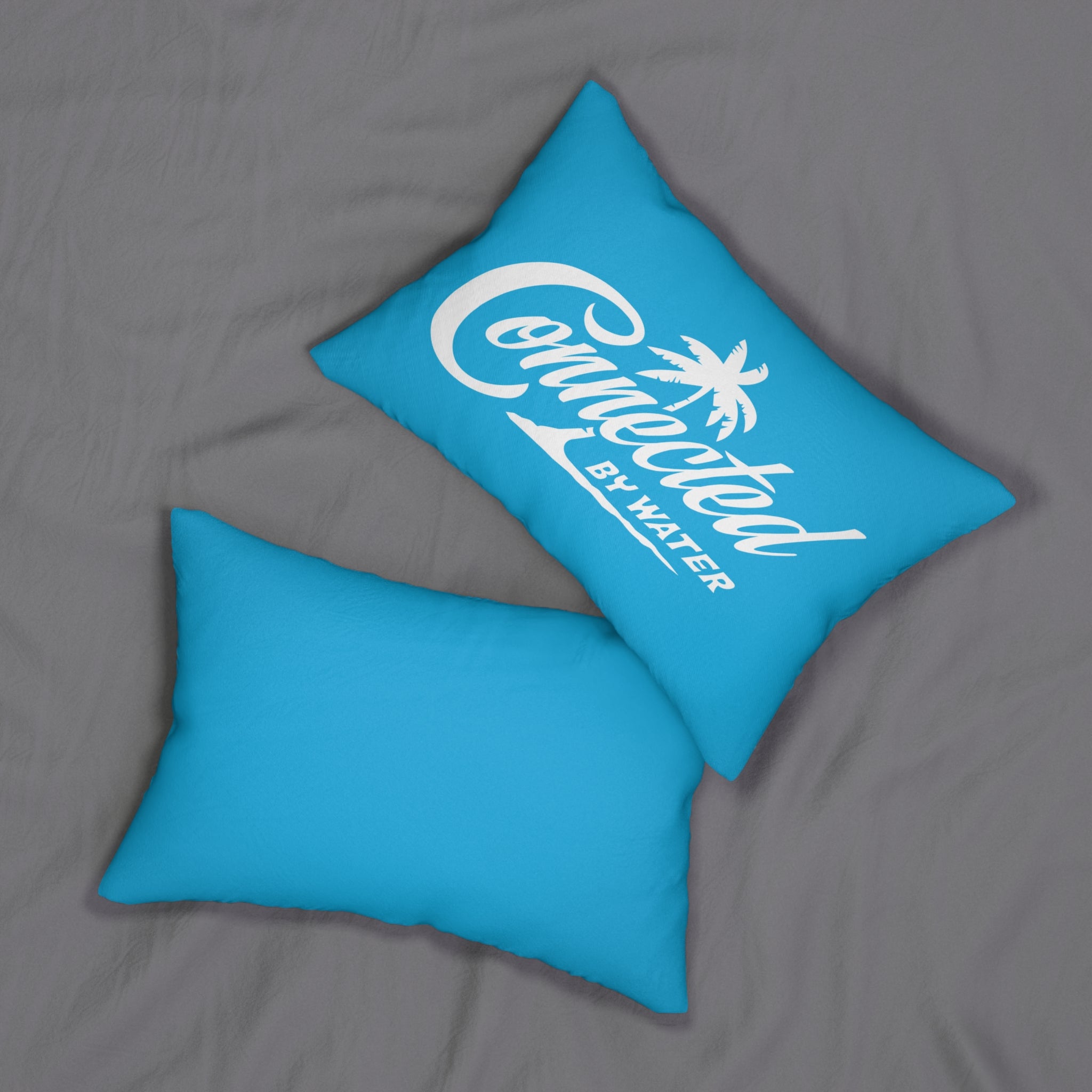 CBW Palm Beach - Lumbar Pillow in blue