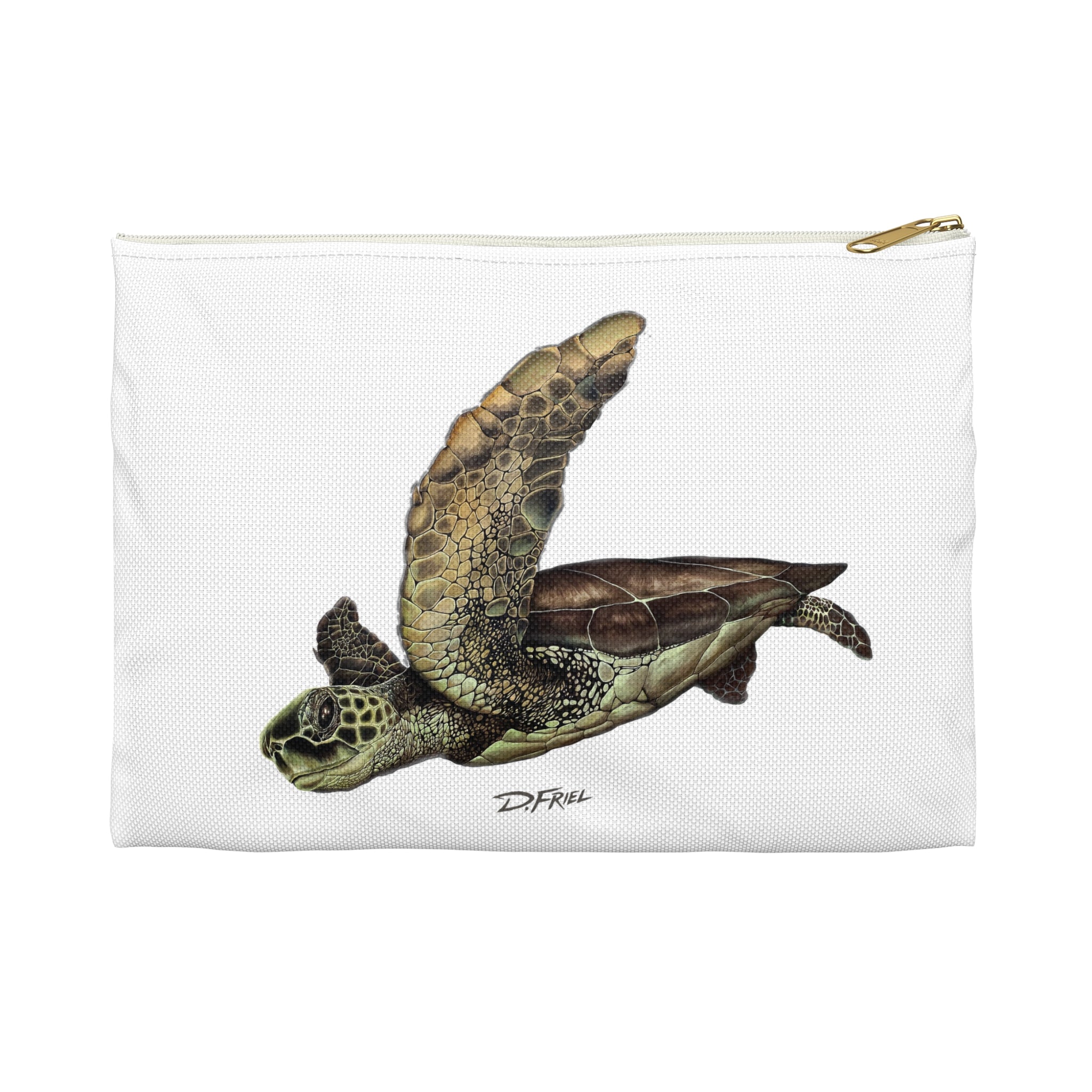 Black Cove Turtle  Accessory Pouch