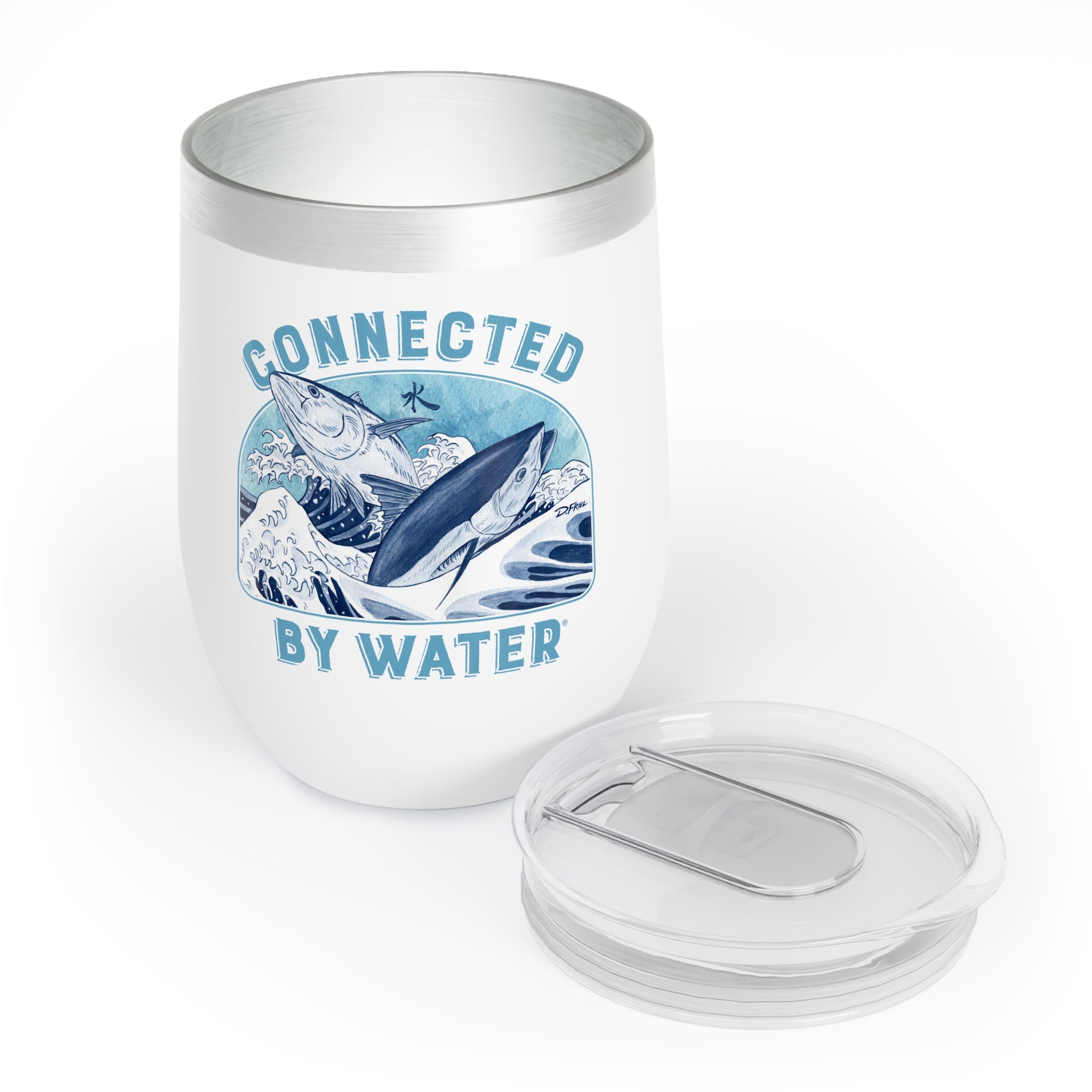 Tsunagaru Bluefin - Wine Tumbler