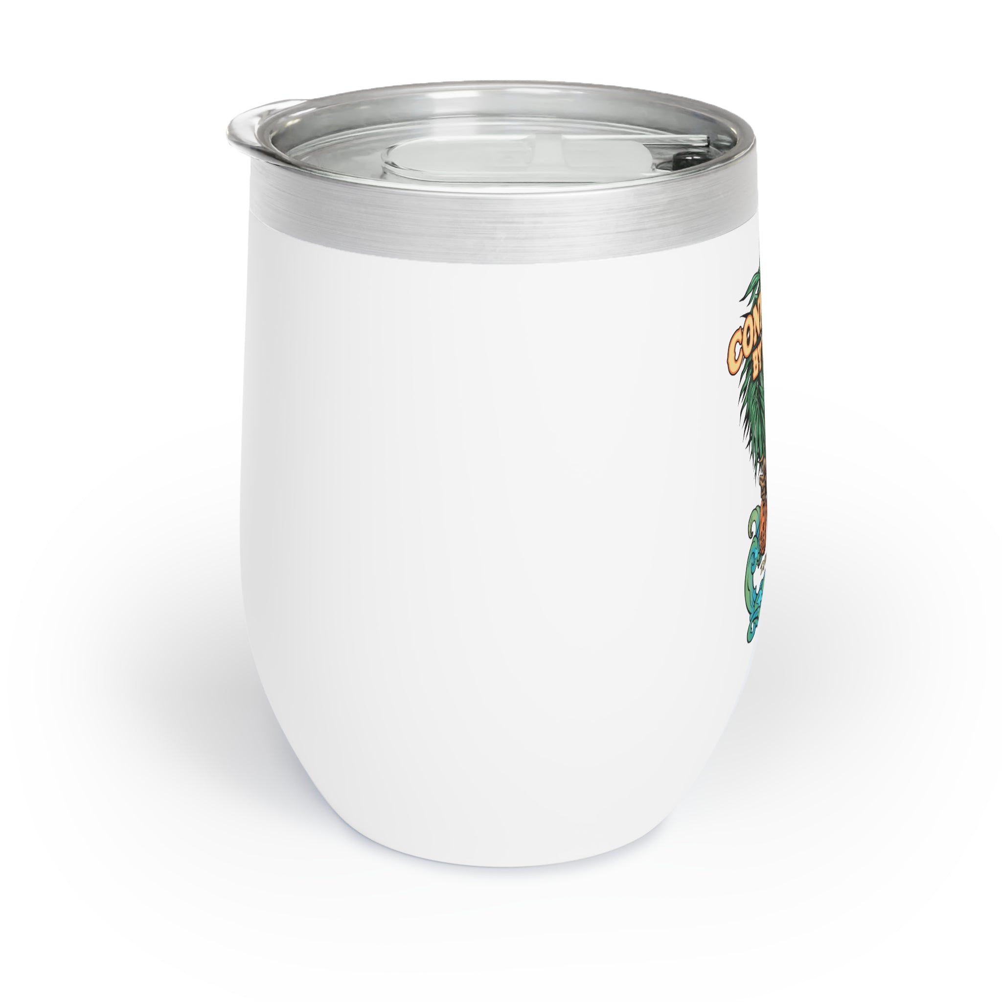 Palm Tree Island Jams - Wine Tumbler