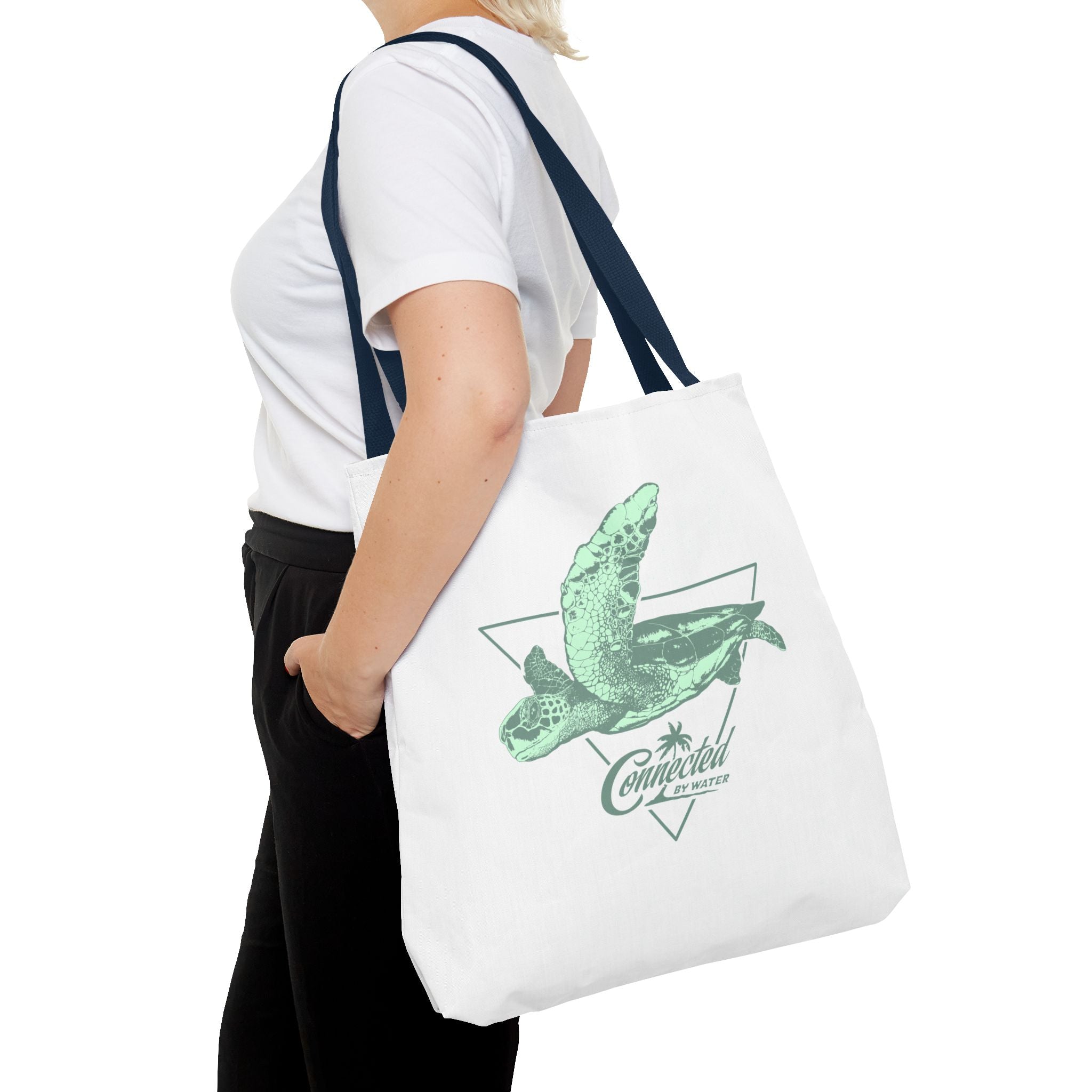 Turtle Connection Beach Tote - Eco-Friendly Beach Essential for Ocean Lovers