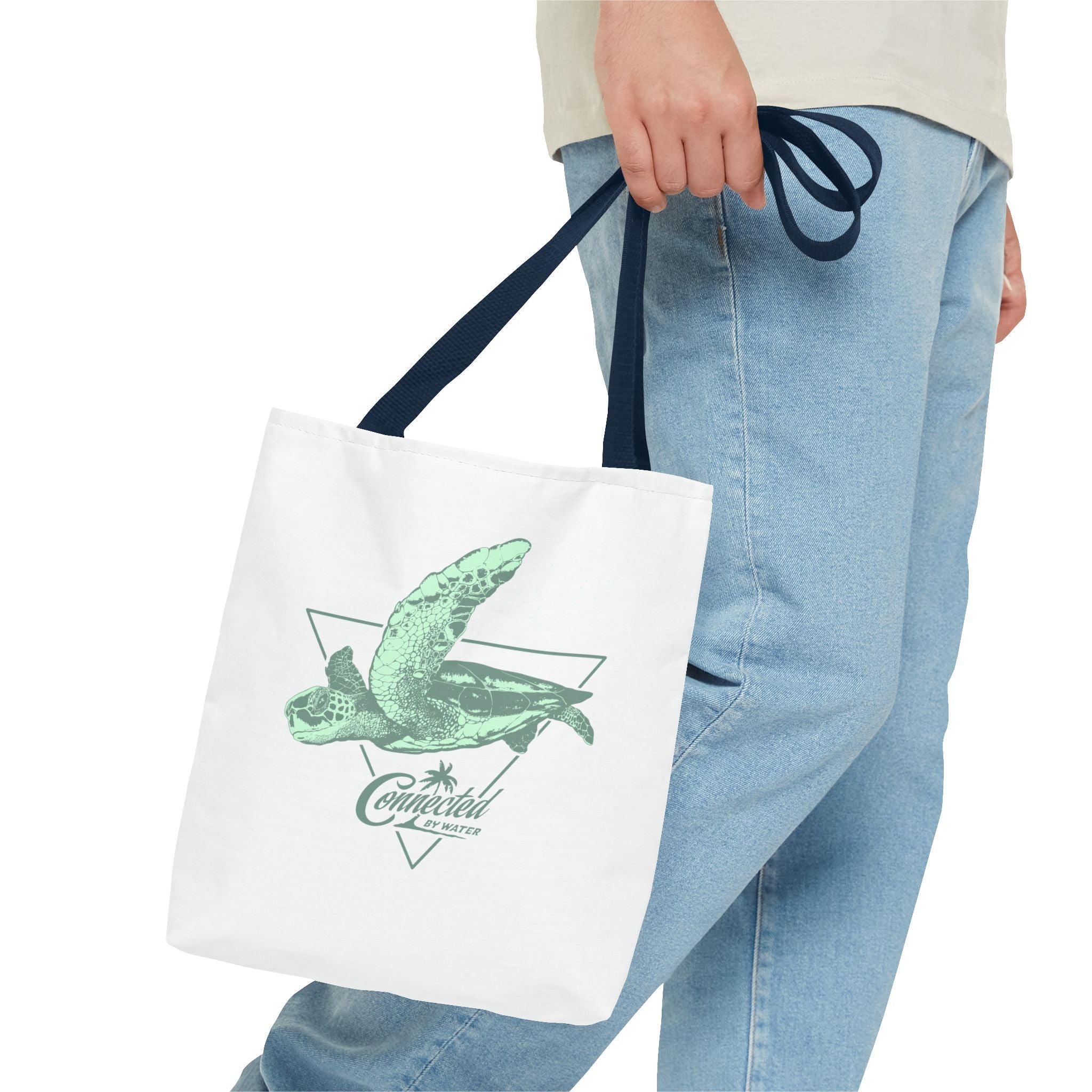 Turtle Connection Beach Tote - Eco-Friendly Beach Essential for Ocean Lovers