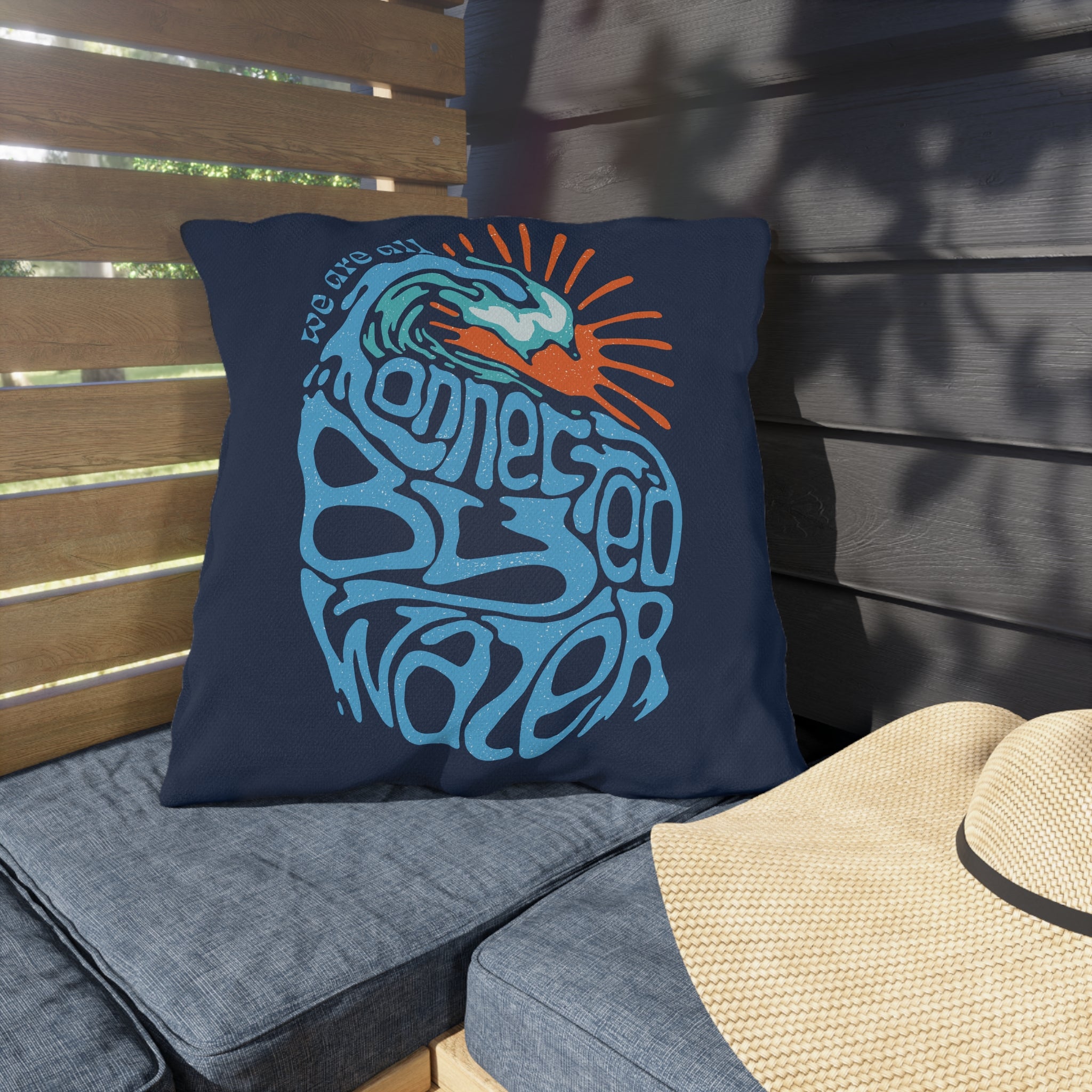 Sun Kissed - Outdoor UV + Water Resistant Pillow