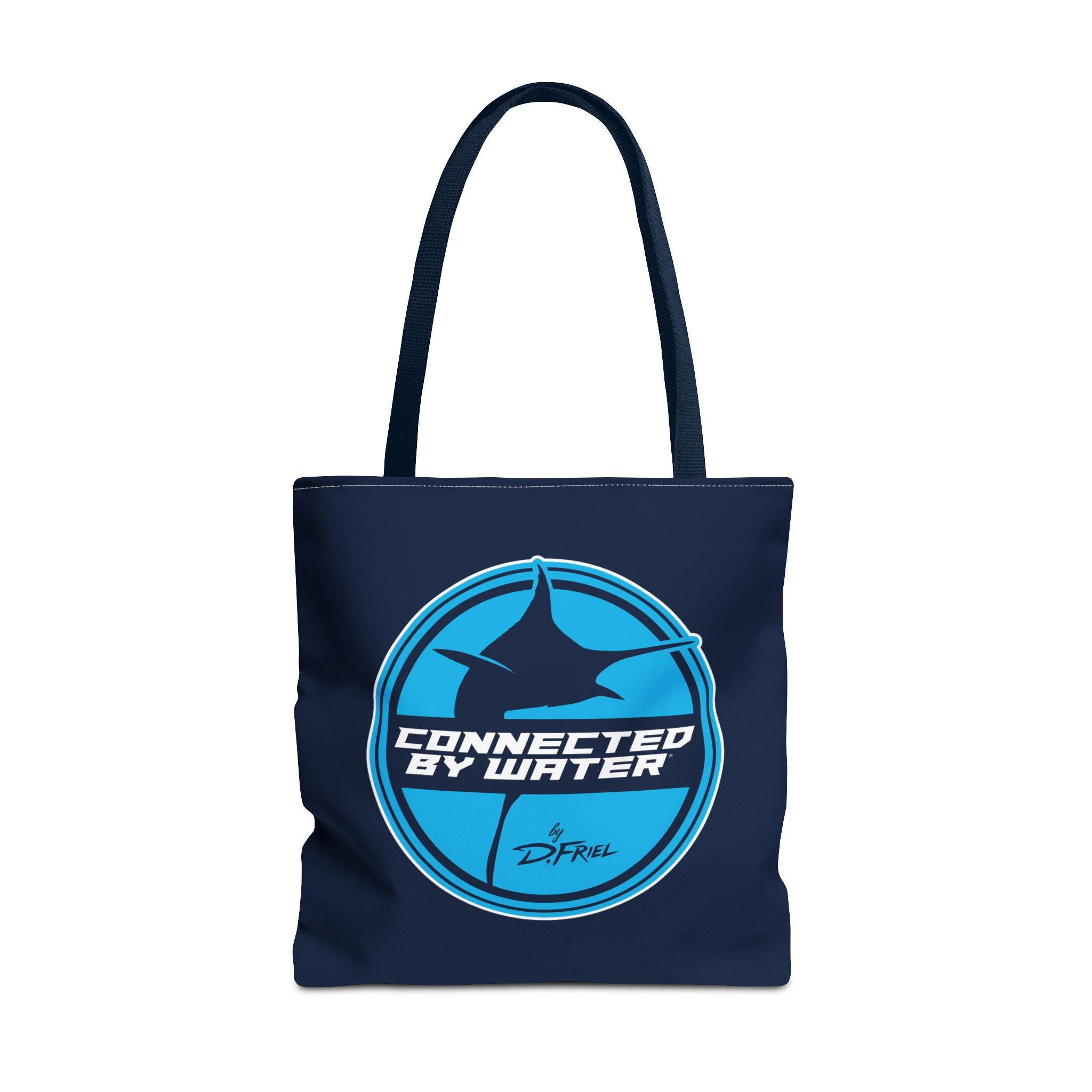Connected Sportfish Logo Tote Bag | Offshore Blue