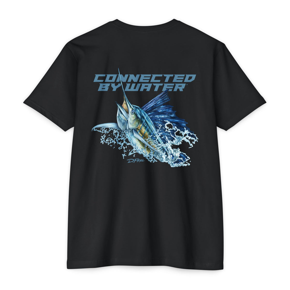 Southern Cross Sailfish Art T-shirt - From Original Painting