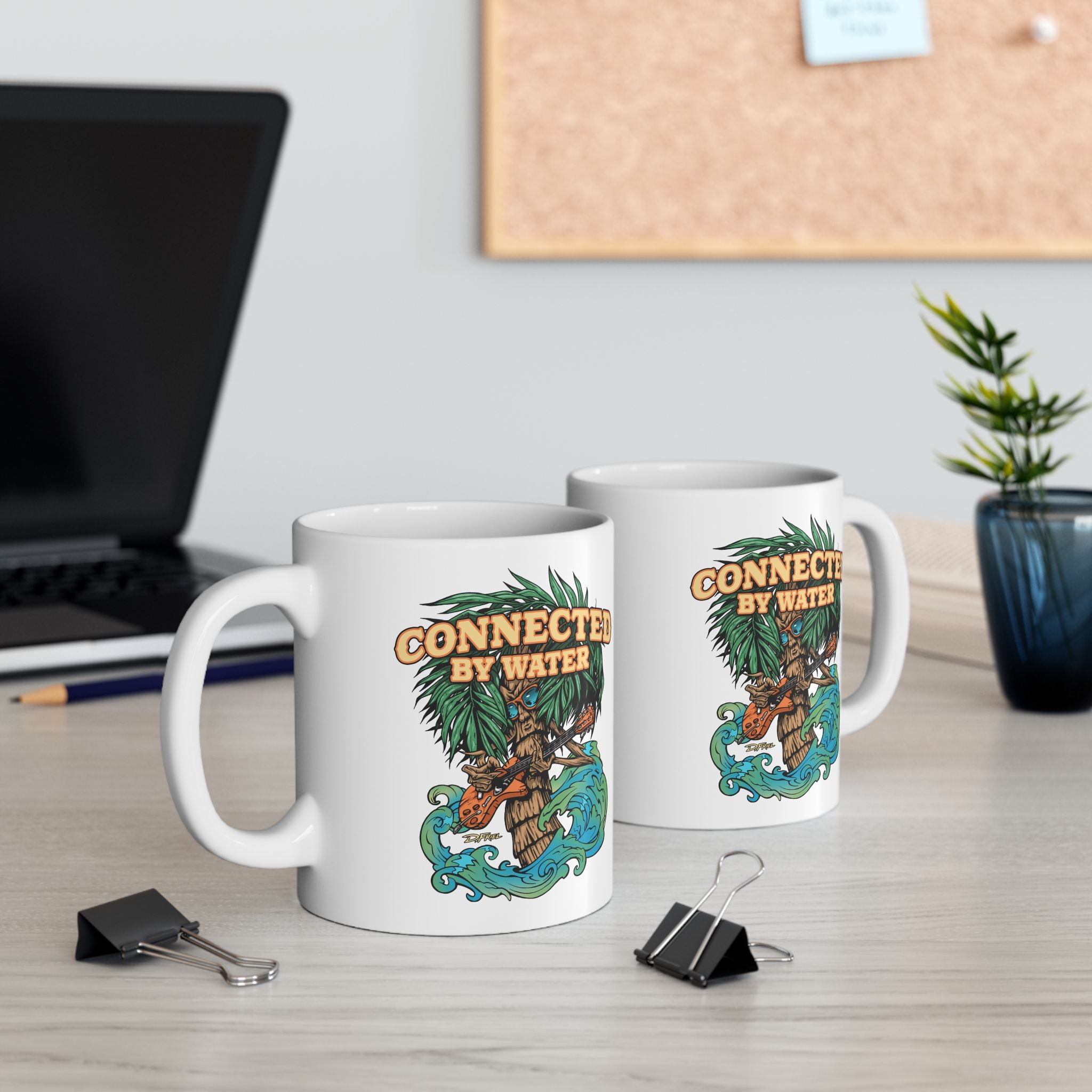 Palm Tree Island Jams - Ceramic Mug