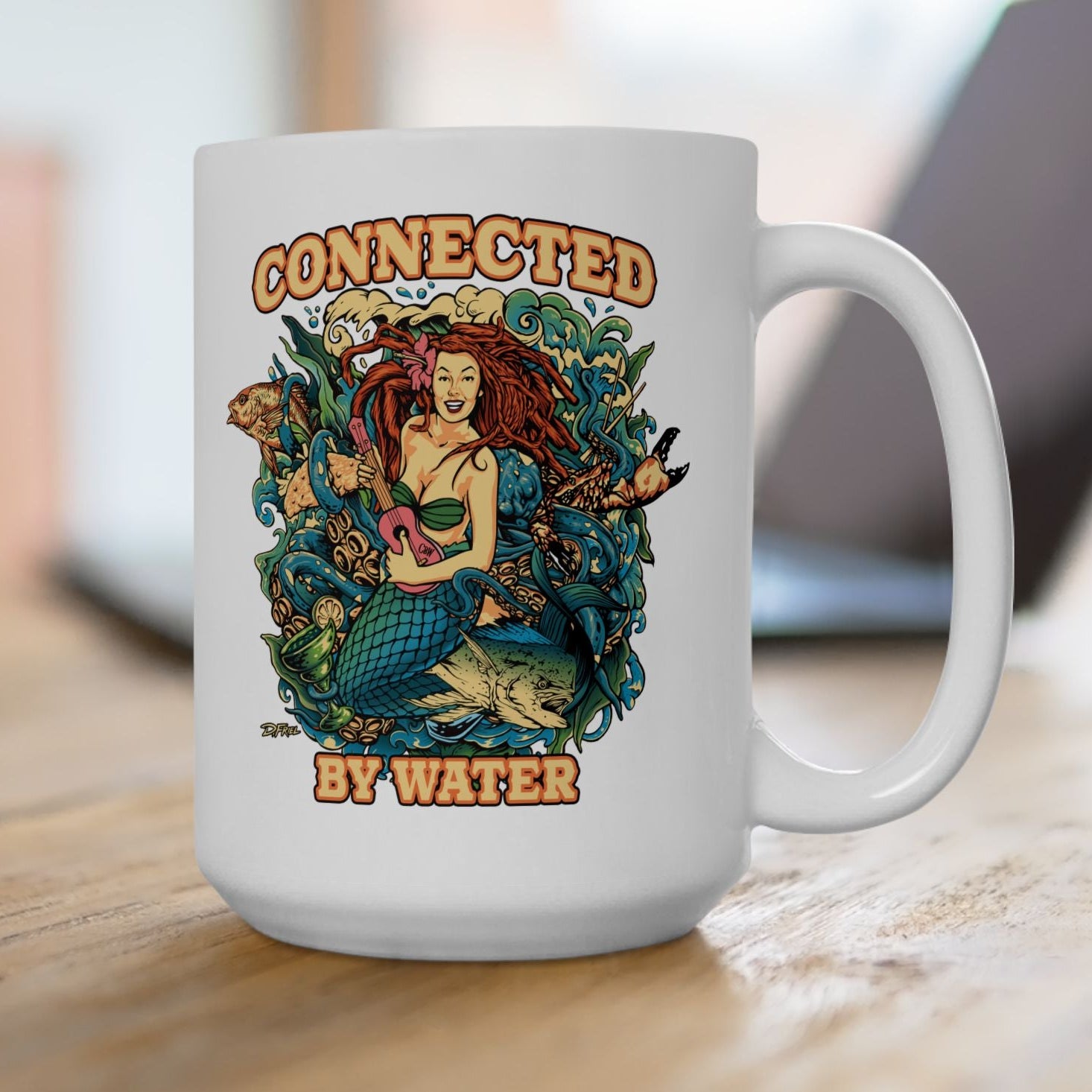 Mermaid Island Jams - Ceramic Mug