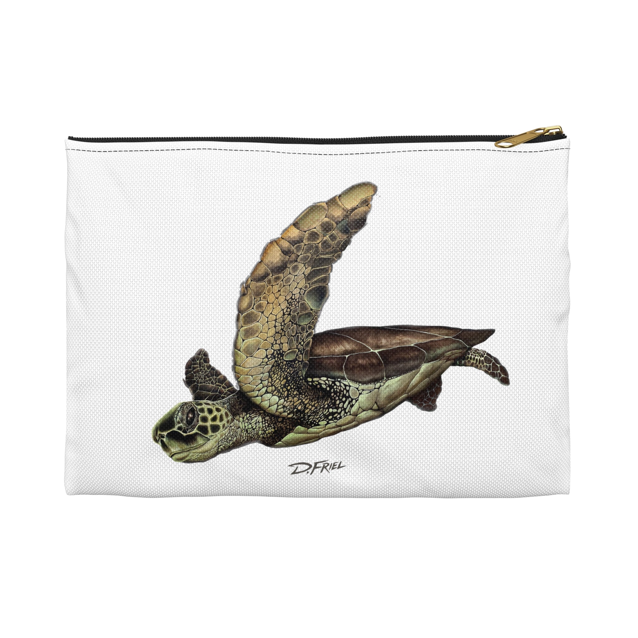 Black Cove Turtle  Accessory Pouch