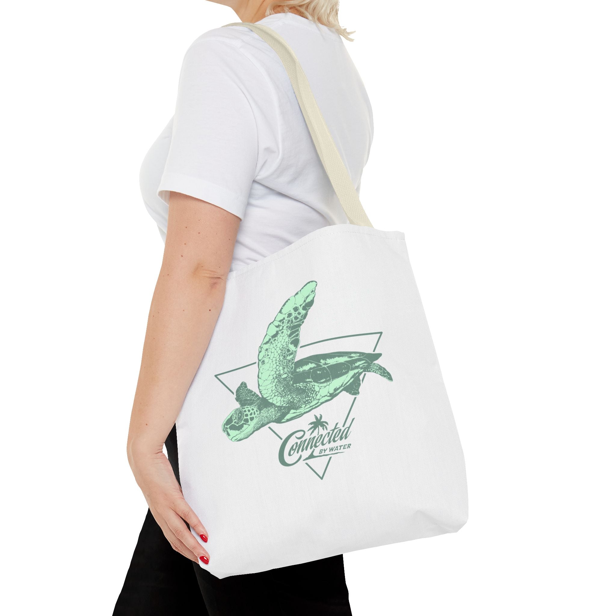 Turtle Connection Beach Tote - Eco-Friendly Beach Essential for Ocean Lovers
