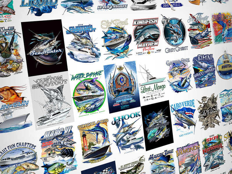 Custom Sailing Graphics Custom Projects – ConnectedByWater.com