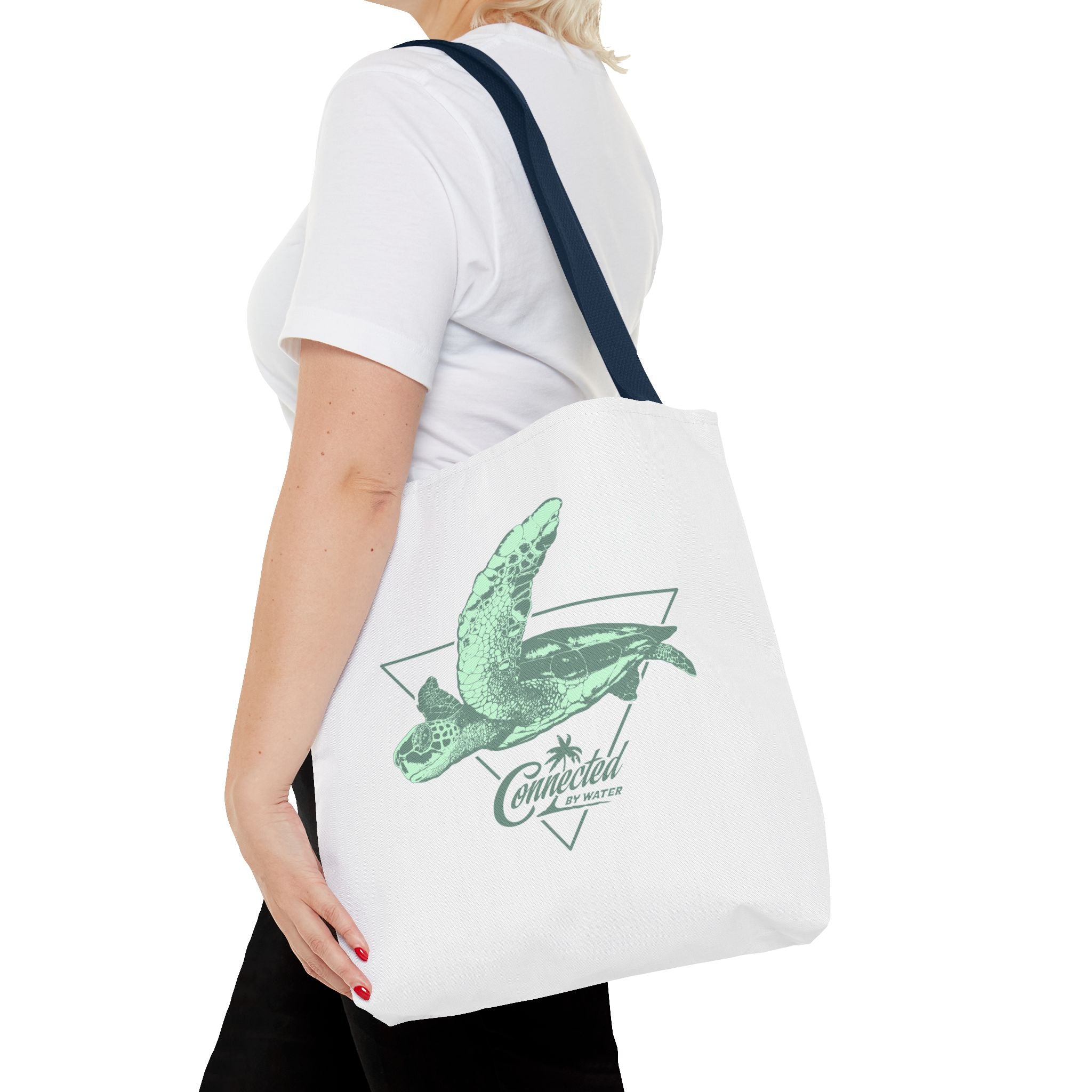 Turtle Connection Beach Tote - Eco-Friendly Beach Essential for Ocean Lovers