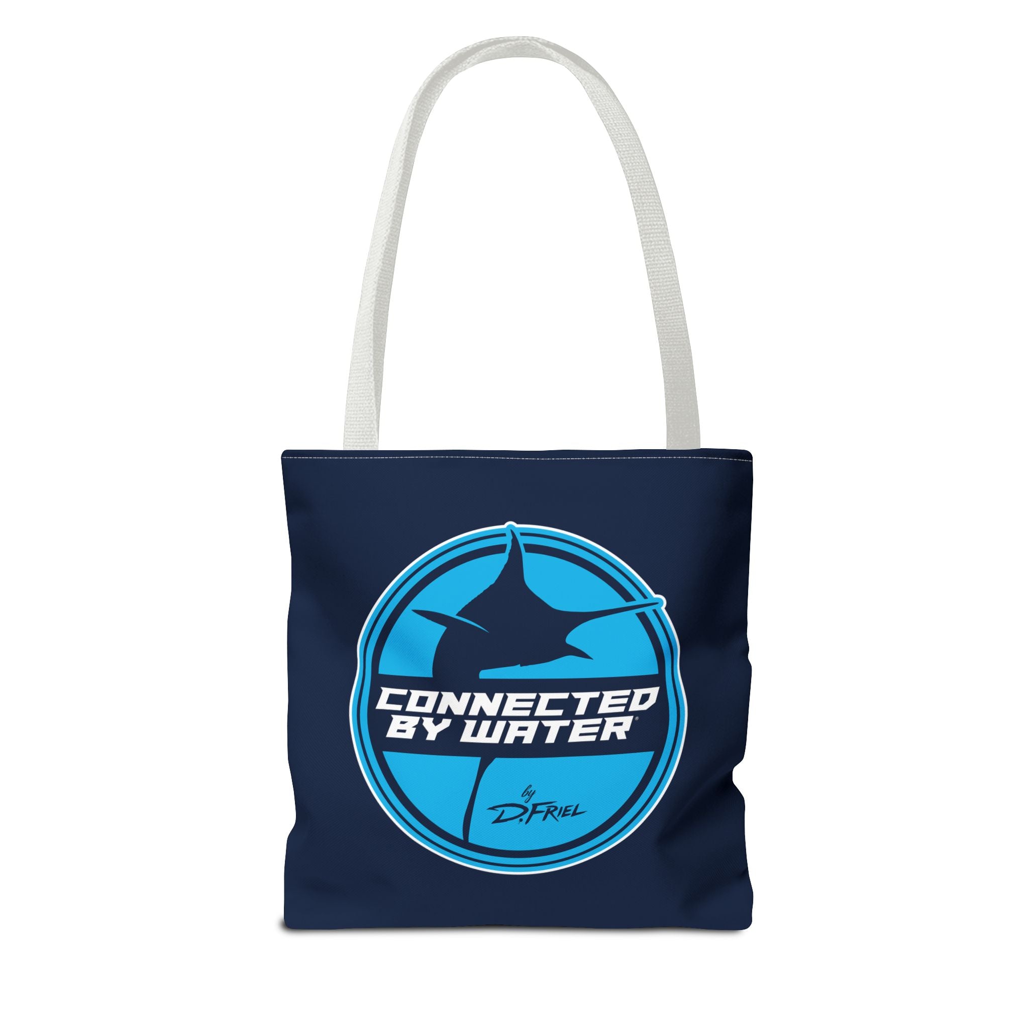 Connected Sportfish Logo Tote Bag | Offshore Blue