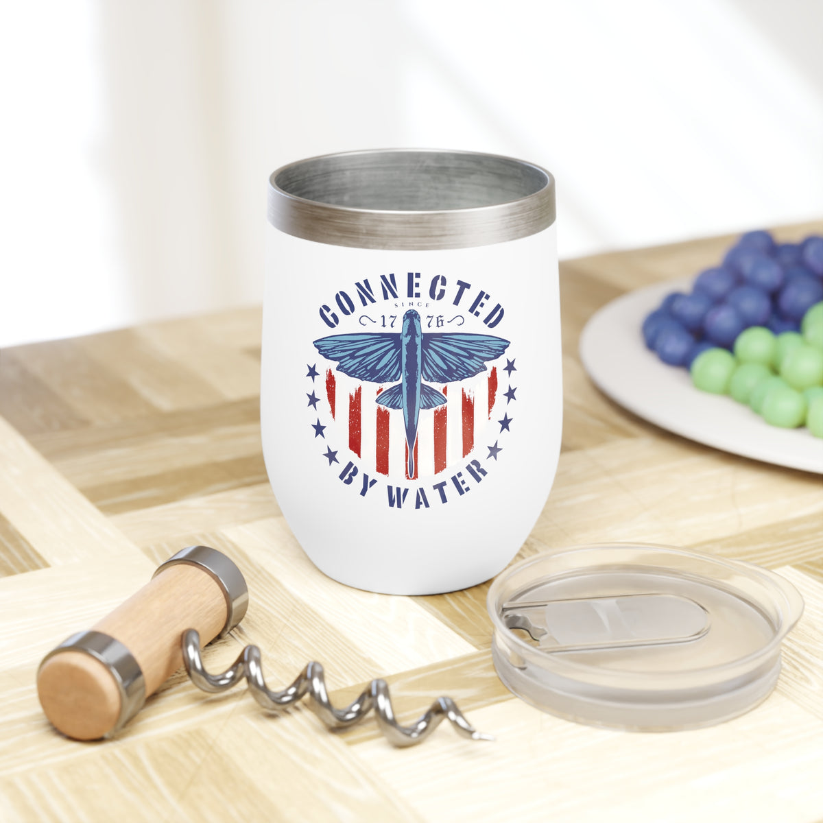 1776 Heritage Flyer - Wine Tumbler