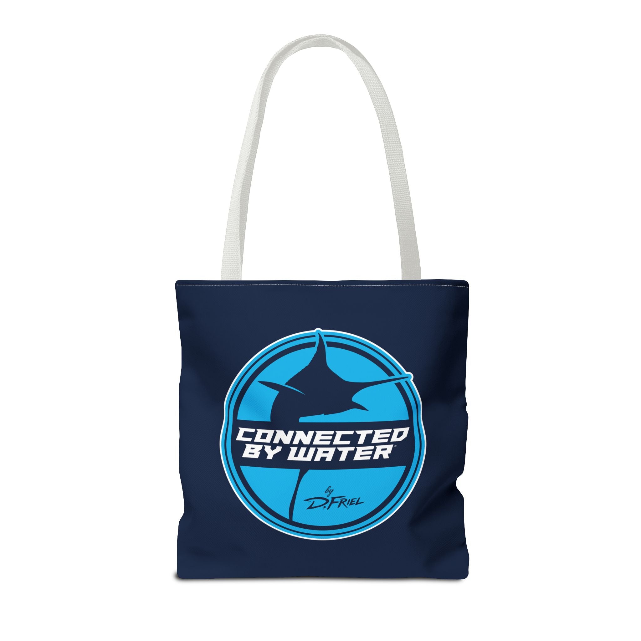 Connected Sportfish Logo Tote Bag | Offshore Blue