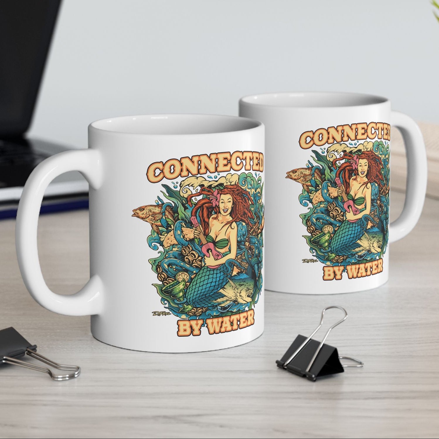 Mermaid Island Jams - Ceramic Mug