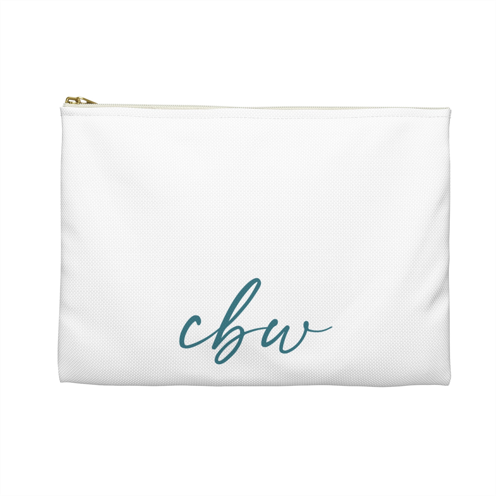 Palm Beach Breezy Pineapple Accessory Pouch / Double Sided