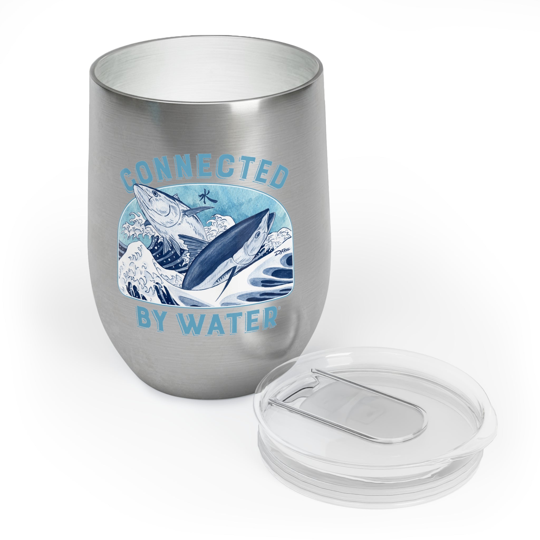 Tsunagaru Bluefin - Wine Tumbler
