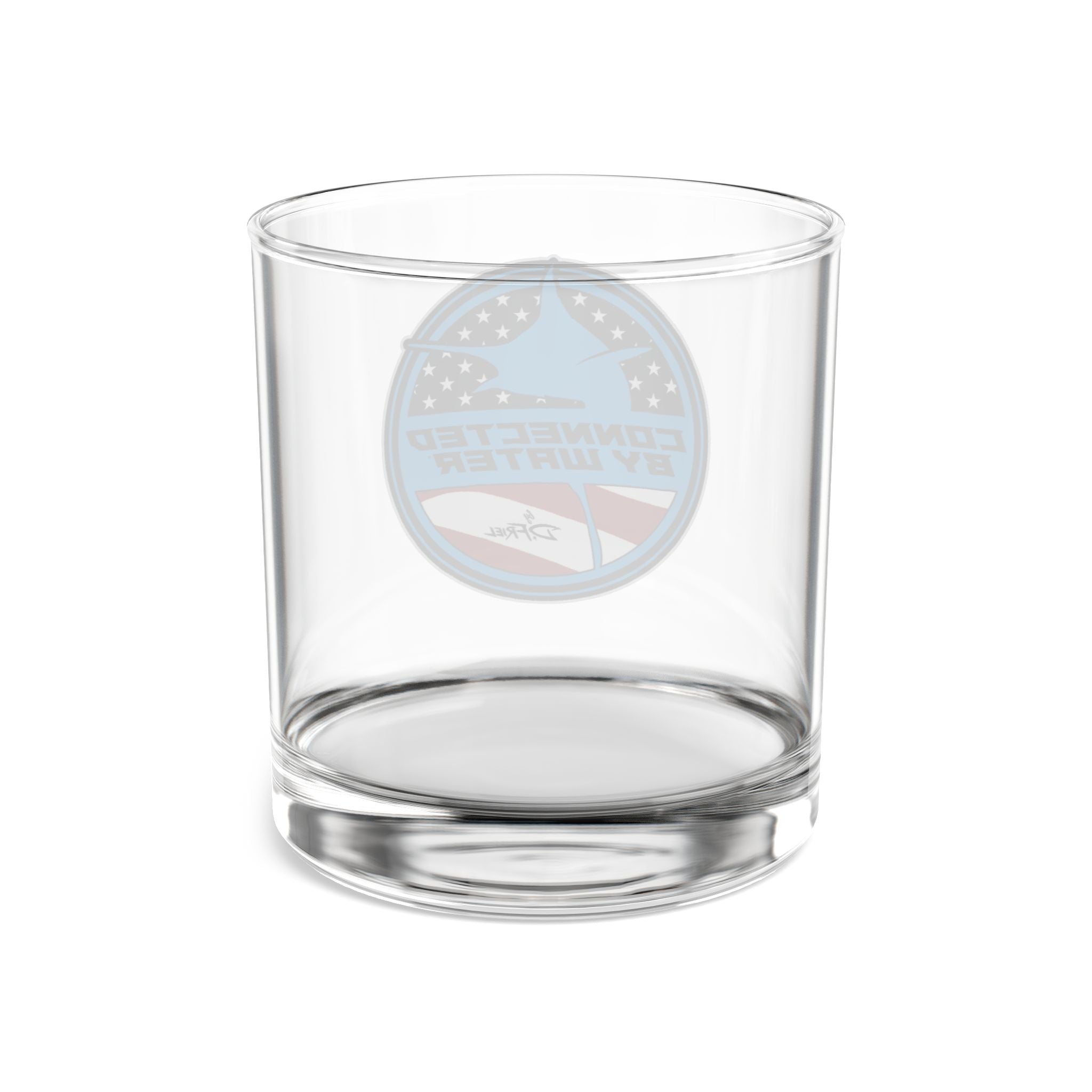 1776 Patriot Sailfish Logo - 10oz Whiskey Glass