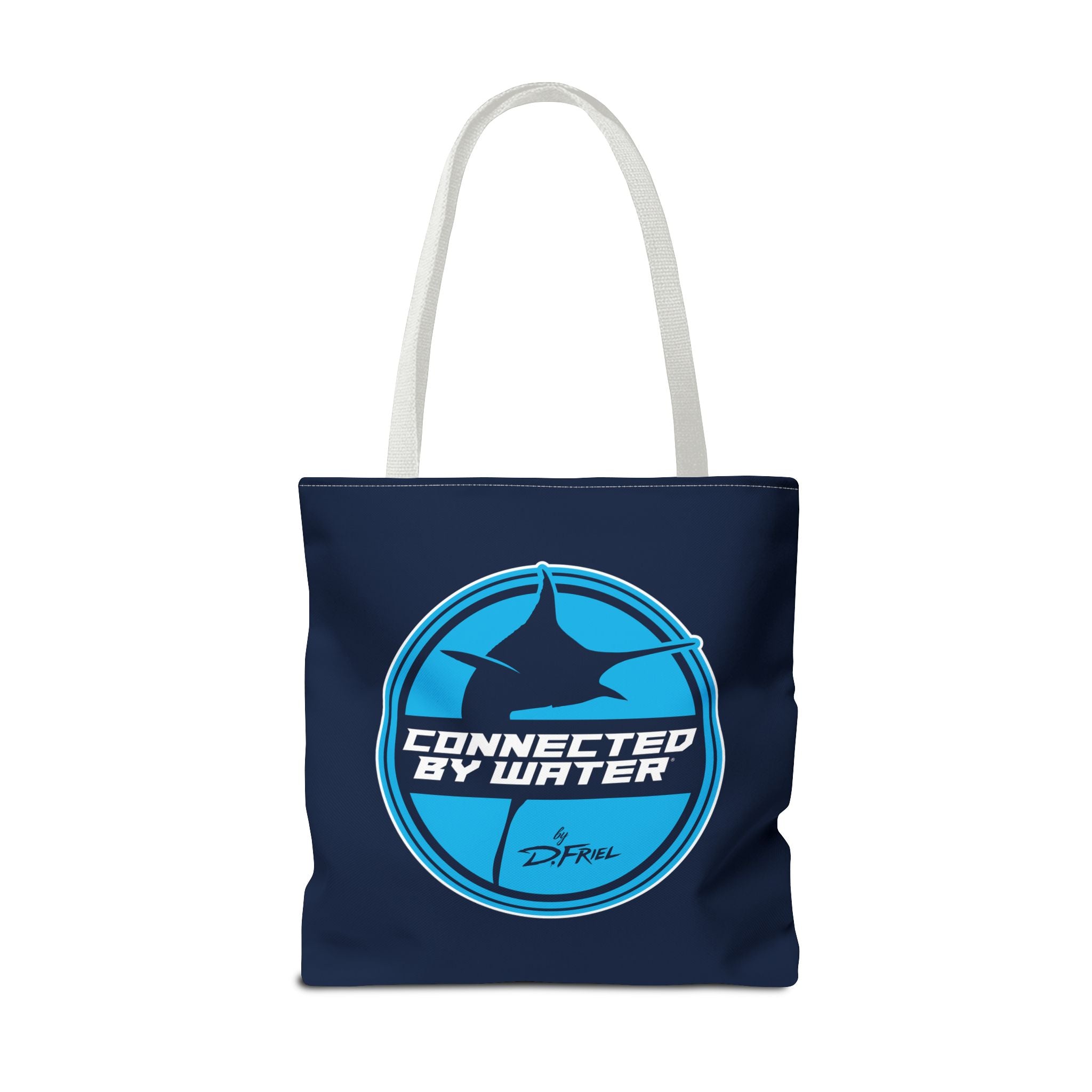 Connected Sportfish Logo Tote Bag | Offshore Blue