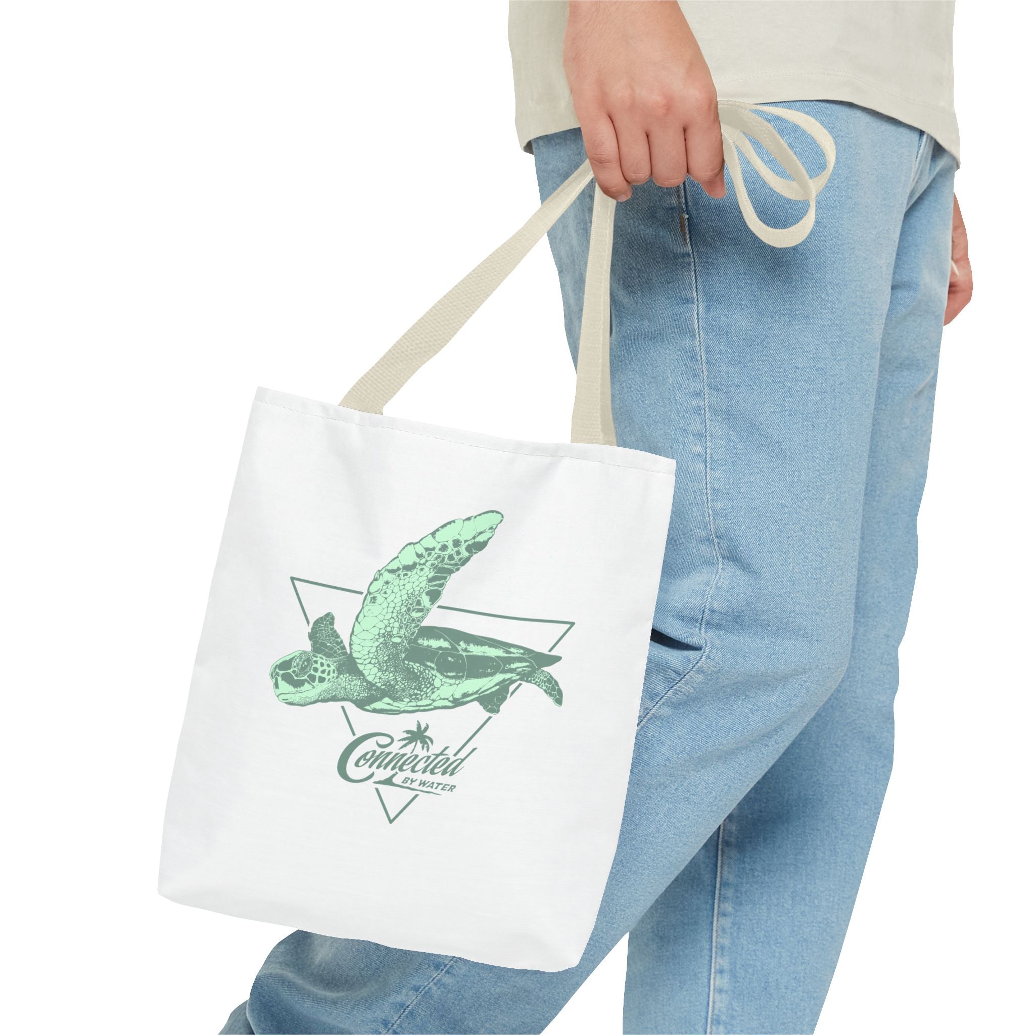 Turtle Connection Beach Tote - Eco-Friendly Beach Essential for Ocean Lovers