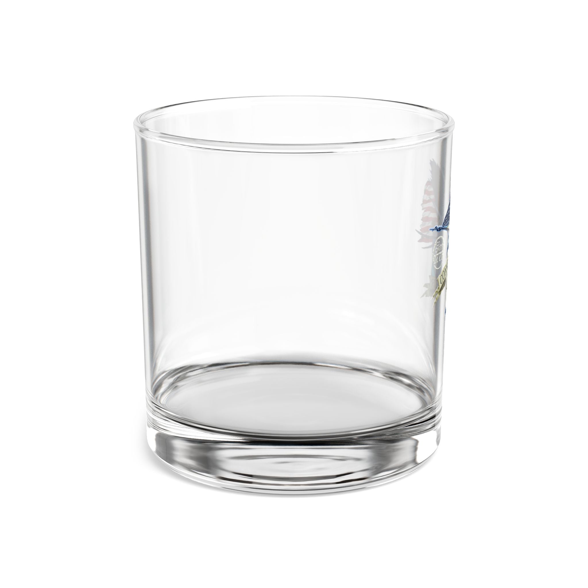 1776 Patriot Sailfish Whiskey Glass — 10oz Rocks Glass