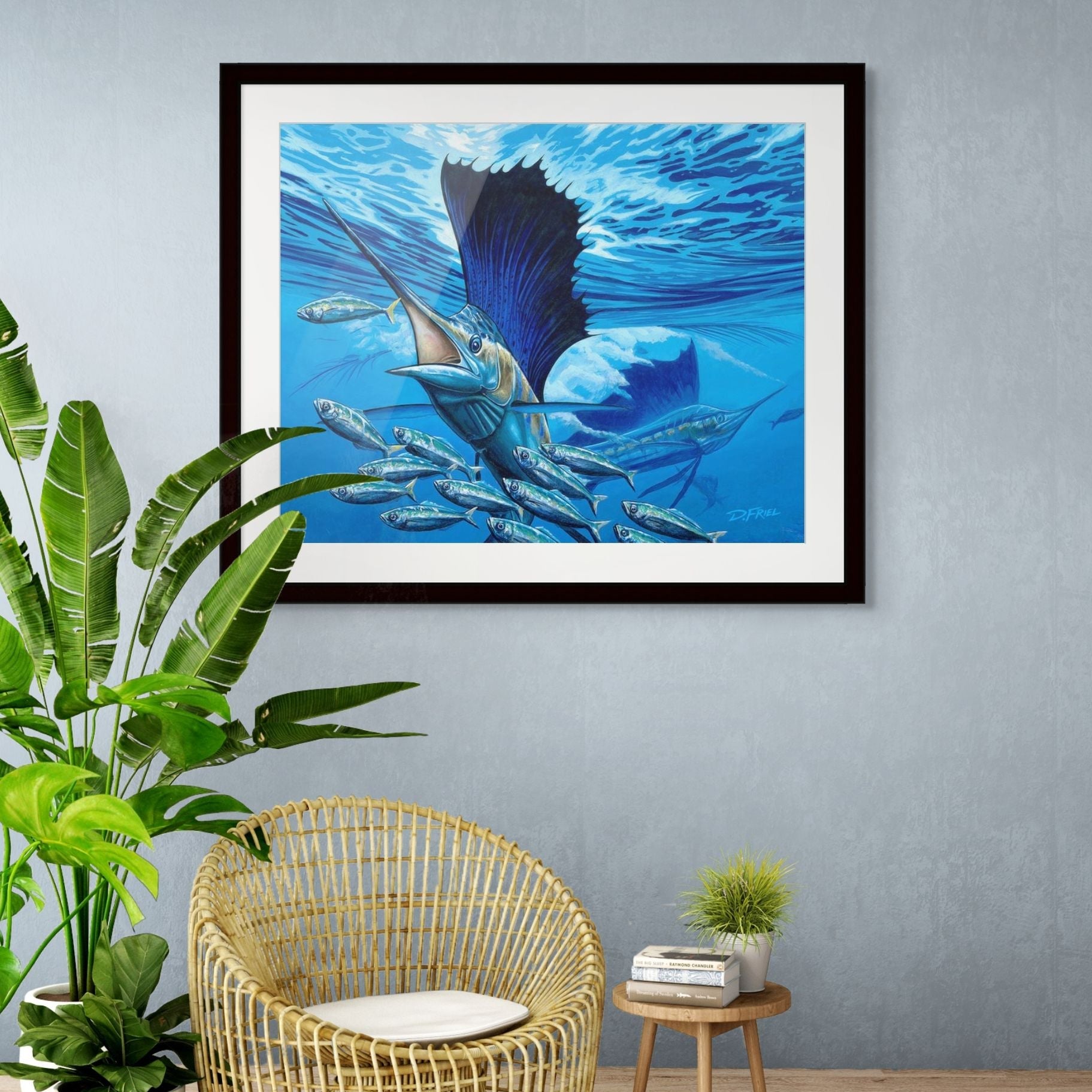 Framed style is for mock up only